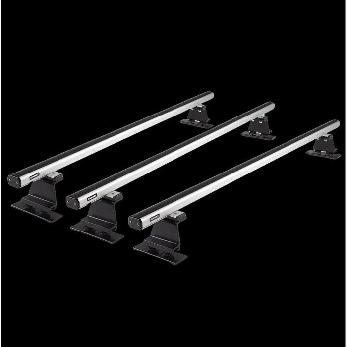 Summit Commercial 3 x Aluminium Fixed Point Roof Bars Rack 1.5m SULC-014 - Summit Shop