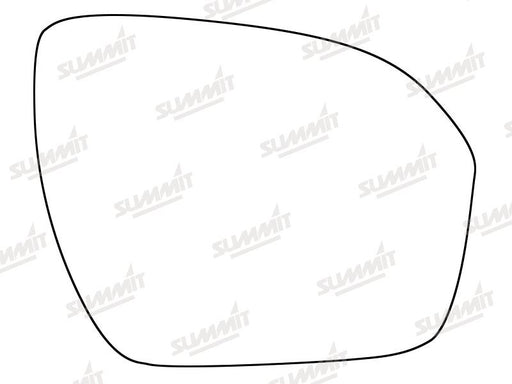 Summit Stick-On Standard Mirror Glass fits Range Rover Evoque 11 on RHS - Summit Shop