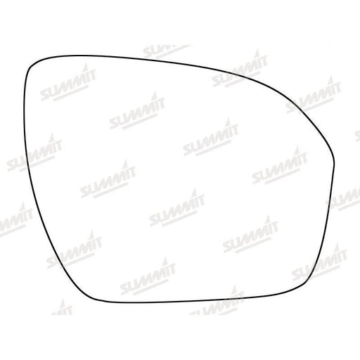 Summit Stick-On Standard Mirror Glass fits Range Rover Evoque 11 on RHS - Summit Shop