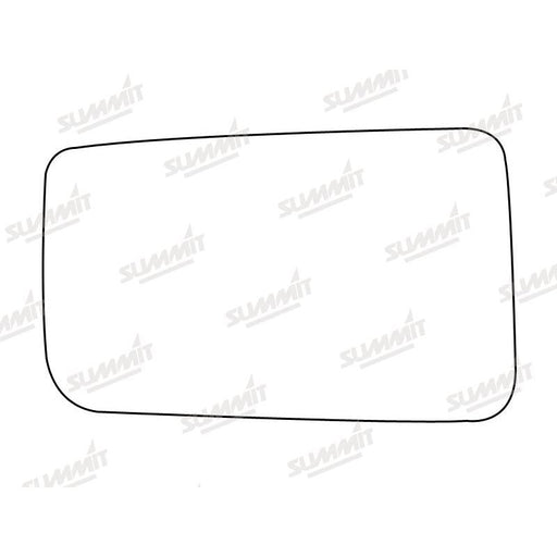 Summit Stick-On Anti Dazzle Mirror Glass fits Peugeot 309 405 LHS - Summit Shop