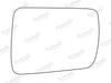 Summit Stick-On Standard Mirror Glass fits Chrysler Cherokee LHS - Summit Shop