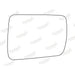 Summit Stick-On Standard Mirror Glass fits Chrysler Cherokee LHS - Summit Shop