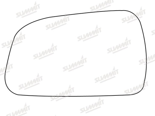 Summit Heated Base Plate With Standard Mirror Glass fits Hyundai Tucson 04 to 09 LHS - Summit Shop
