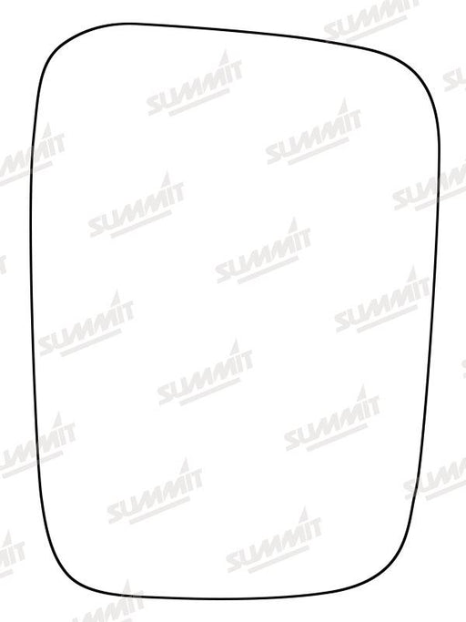 Summit Stick-On Standard Mirror Glass fits Isuzu Trooper LHS - Summit Shop