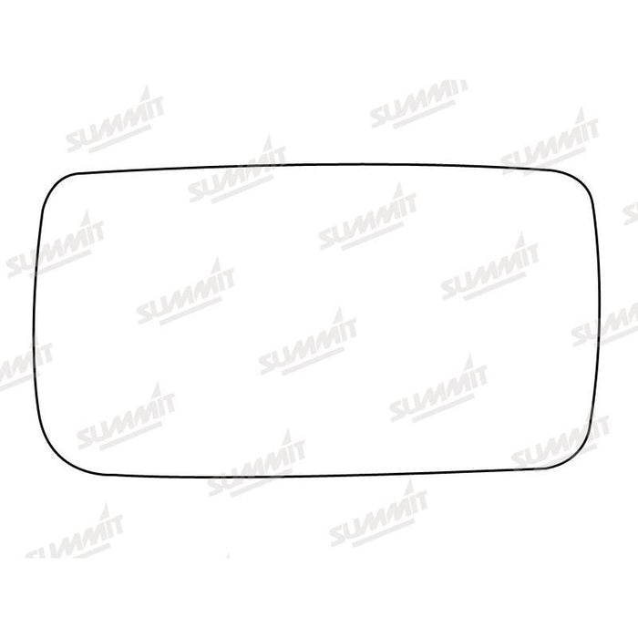 Summit Stick-On Standard Mirror Glass fits Ford Escort Estate Orion LHS - Summit Shop