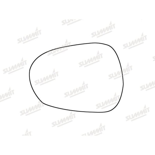 Summit Stick-On Standard Mirror Glass fits Alfa Romeo Guilia 15-20 LHS - Summit Shop