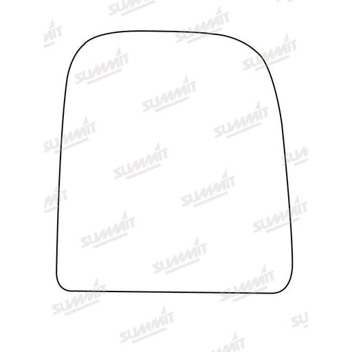 Summit Non-Heated Base Plate With Commercial Mirror Glass fits Iveco Daily 06 on RHS - Summit Shop