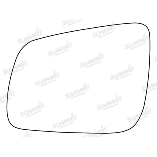 Summit Stick-On Standard Mirror Glass fits Mitsubishi Lancer LHS - Summit Shop