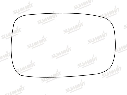Summit Non-Heated Base Plate With Standard Mirror Glass fits Renault Laguna 01 on LHS & RHS - Summit Shop