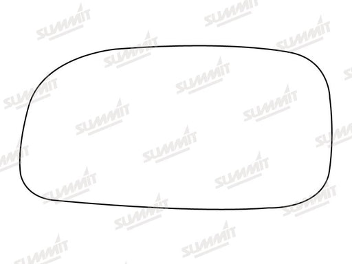 Summit Stick-On Standard Mirror Glass fits Toyota Corolla Carina LHS - Summit Shop
