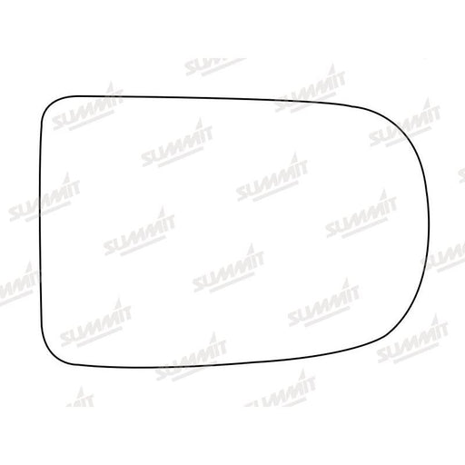 Summit Stick-On Standard Mirror Glass fits Daihatsu Mira RHS - Summit Shop