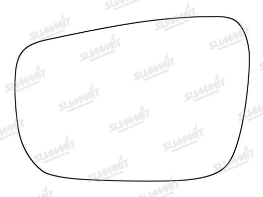Summit Stick-On Standard Mirror Glass fits Nissan Navara 05 to 15 RHS - Summit Shop