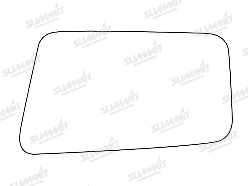 Summit Stick-On Standard Mirror Glass fits Lada Riva Samara LHS - Summit Shop