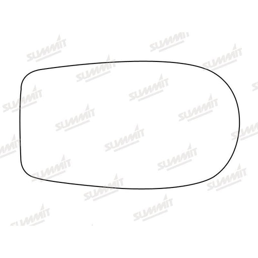 Summit Stick-On Standard Mirror Glass fits Fiat Punto LHS RHS - Summit Shop