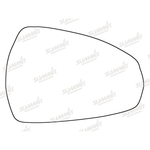 Summit Stick-On Standard Mirror Glass fits Audi A3 13 on RHS - Summit Shop