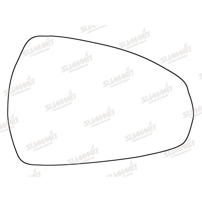 Summit Stick-On Standard Mirror Glass fits Audi A3 13 on RHS - Summit Shop