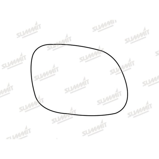 Summit Stick-On Standard Mirror Glass fits Kia Soul 14 to 17 RHS - Summit Shop