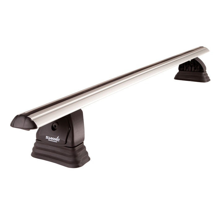 Summit Premium Roof Tent Compatible Aluminium Multi-Fit Roof Bar System SURT-107 1.3m Fix Point - Summit Shop