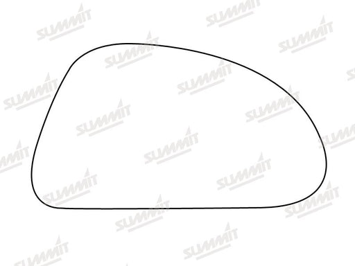 Summit Stick-On Standard Mirror Glass fits Suzuki Alto 81 on RHS - Summit Shop
