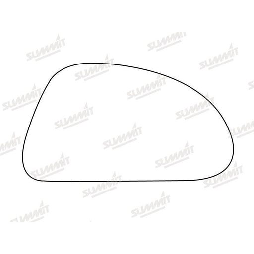 Summit Stick-On Standard Mirror Glass fits Suzuki Alto 81 on RHS - Summit Shop