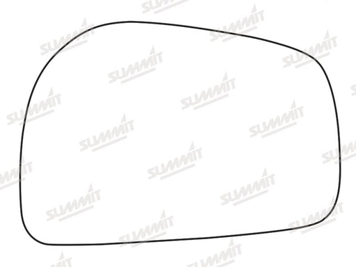 Summit Stick-On Standard Mirror Glass fits Daewoo Musso LHS - Summit Shop