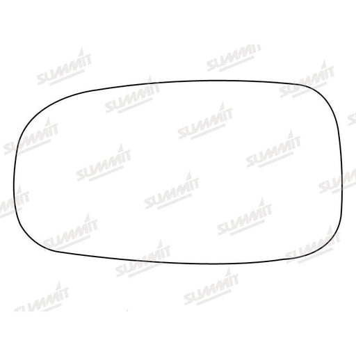 Summit Heated Backing Plate with Standard Glass fits Saab 9-3/9-5 02-12 LHS - Summit Shop