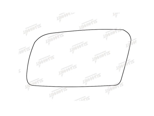 Summit Stick-On Standard Mirror Glass fits Mazda 626 LHS - Summit Shop