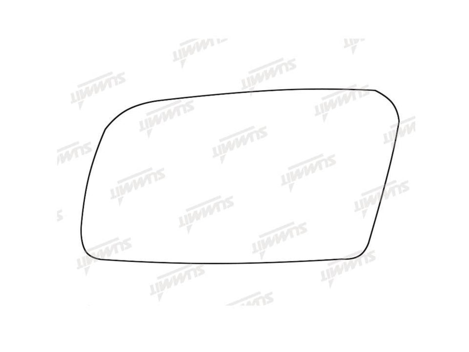 Summit Stick-On Standard Mirror Glass fits Mazda 626 LHS - Summit Shop