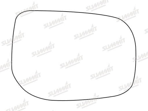 Summit Heated Base Plate With Standard Mirror Glass fits Toyota Yaris 07 to 11 RHS - Summit Shop