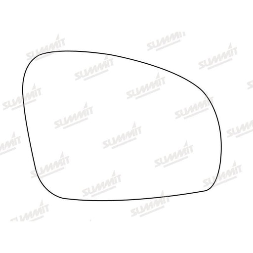 Summit Stick-On Standard Mirror Glass fits Skoda Fabia Roomster RHS - Summit Shop
