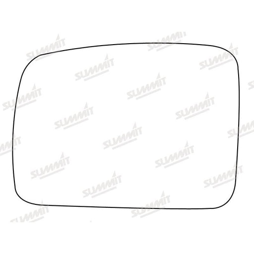 Summit Stick-On Standard Mirror Glass fits Land Rover Freelander 06 on LHS - Summit Shop