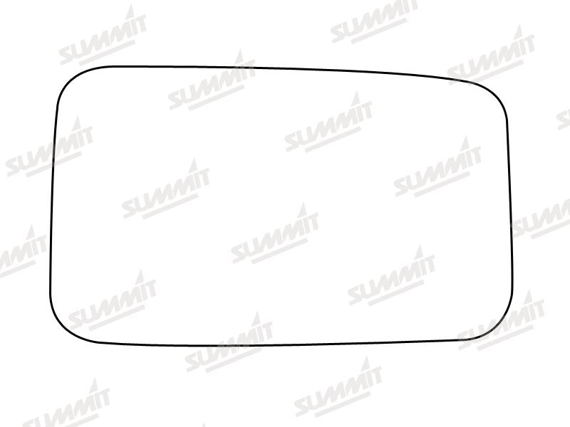 Summit Stick-On Standard Mirror Glass fits Seat Ibiza RHS - Summit Shop