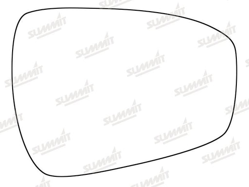 Summit Heated Base Plate With Standard Mirror Glass fits Ford Mondeo 14 on RHS - Summit Shop