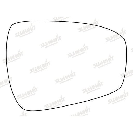 Summit Heated Base Plate With Standard Mirror Glass fits Ford Mondeo 14 on RHS - Summit Shop