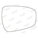 Summit Heated Base Plate With Standard Mirror Glass fits Ford Mondeo 14 on RHS - Summit Shop
