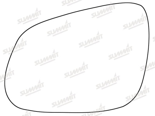 Summit Stick-On Standard Mirror Glass fits Vauxhall Viva 15 on LHS - Summit Shop