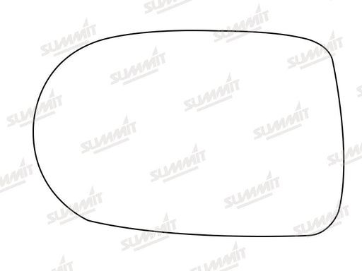 Summit Stick-On Standard Mirror Glass fits Mazda Xedos 6 9 LHS - Summit Shop