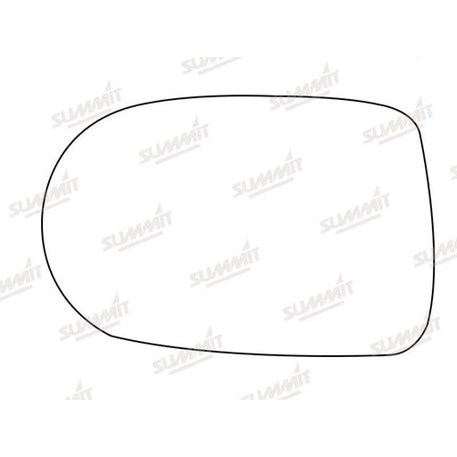 Summit Stick-On Standard Mirror Glass fits Mazda Xedos 6 9 LHS - Summit Shop