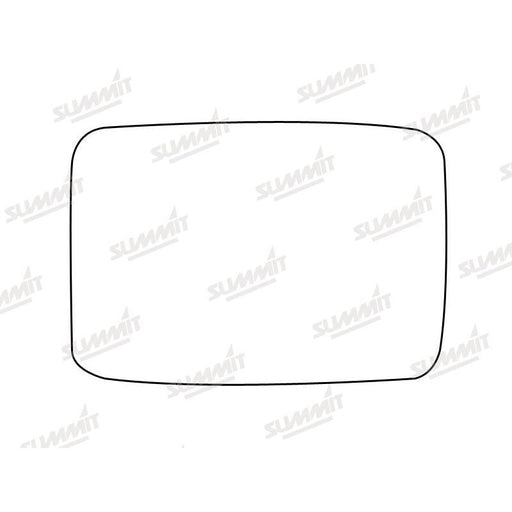 Summit Stick-On Standard Mirror Glass fits VW Golf Mk2 LHS - Summit Shop