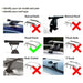 Summit Roof Rack Cross Bars fits Citroen C2, 5 door 2003-2010 - Summit Shop