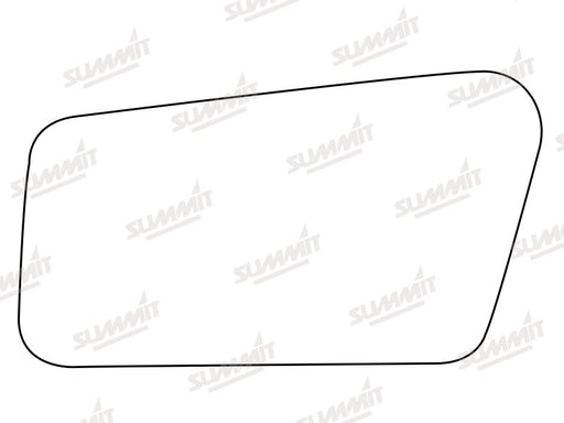 Summit Stick-On Standard Mirror Glass fits Hyundai Pony LHS - Summit Shop