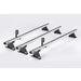 Summit Commercial 3 x Aluminium Fixed Point Roof Bars Rack 1.7m SULC-008 - Summit Shop