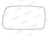 Summit Stick-On Standard Mirror Glass fits Citroen Xantia 93 on LHS - Summit Shop