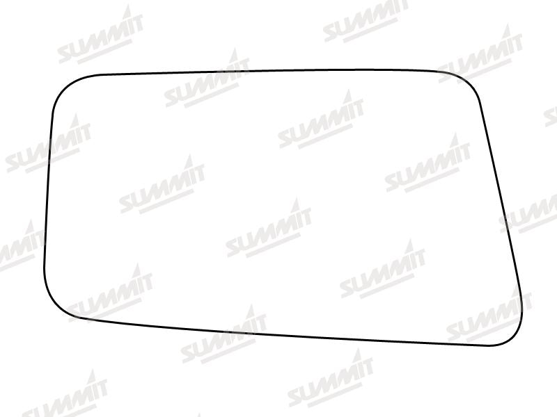 Summit Stick-On Standard Mirror Glass fits Lada Riva Samara RHS - Summit Shop