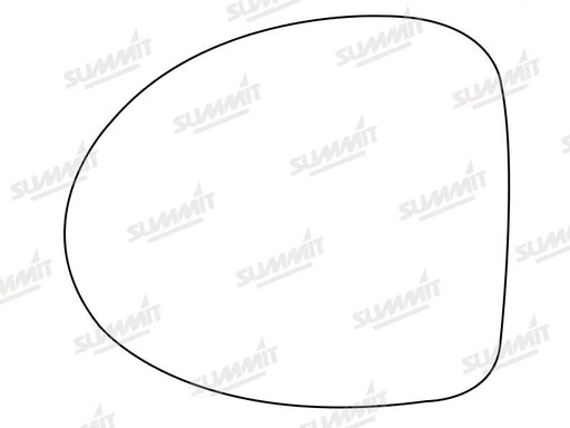 Summit Heated Base Plate With Standard Mirror Glass fits Renault Twingo 07 to 14 LHS - Summit Shop