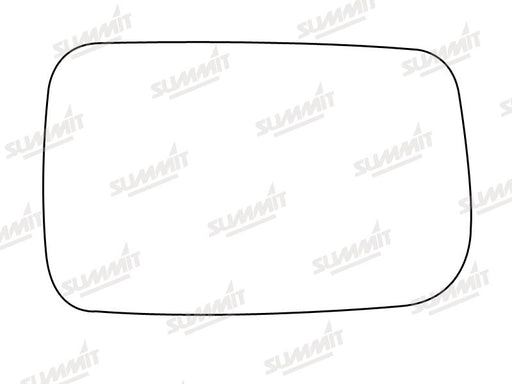 Summit Non-Heated Base Plate With Blind Spot Mirror Glass fits BMW LHS - Summit Shop