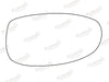 Summit Stick-On Standard Mirror Glass fits Chrysler Neon LHS - Summit Shop