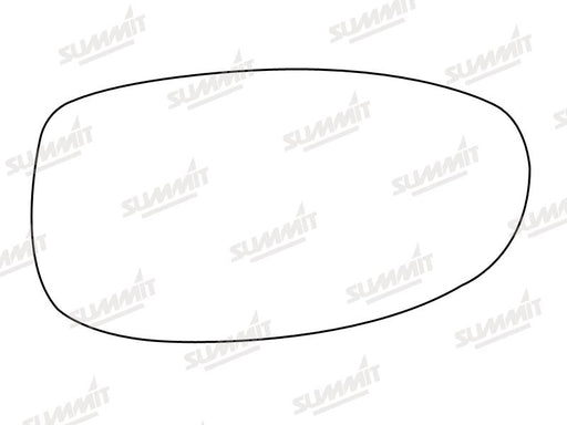 Summit Stick-On Standard Mirror Glass fits Chrysler Neon LHS - Summit Shop