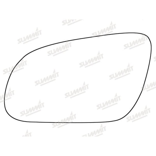 Summit Stick-On Standard Mirror Glass fits Audi A8 02 to 08 LHS - Summit Shop