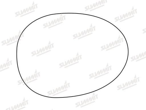 Summit Non-Heated Base Plate With Standard Mirror Glass fits Peugeot 107 05 on RHS - Summit Shop